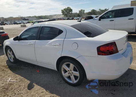 2013 Dodge Avenger Se из США, поврежденный, VIN 1C3CDZAB0DN712804
